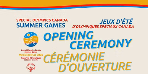 Special Olympics Canada Opening Ceremonies
