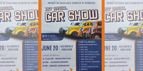 1st Annual CAR SHOW by PdC Area Chamber of Commerce