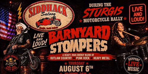 Barnyard Stompers @ Sidehack Saloon - Sturgis Motorcycle Rally