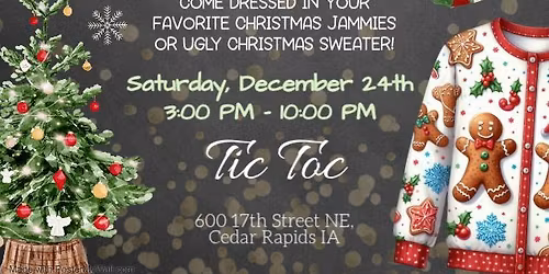 21+ Christmas Eve PJ Party!