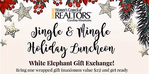 WCR Carolina Mountains Members & Strategic Partners Holiday Luncheon!