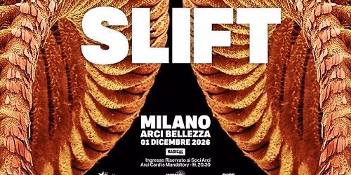 SLIFT | Milano, Arci Bellezza