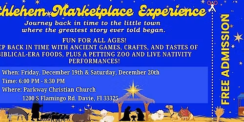 Bethlehem Marketplace Experience