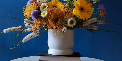 Thanksgiving Floral Centerpiece Workshop by blooms & poems.