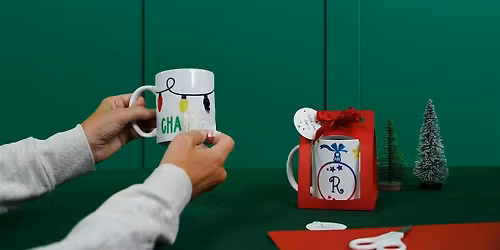 Make a Personalised Christmas Mug Masterclass with Cricut\u2122