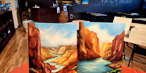 Grand Canyon - sip and paint