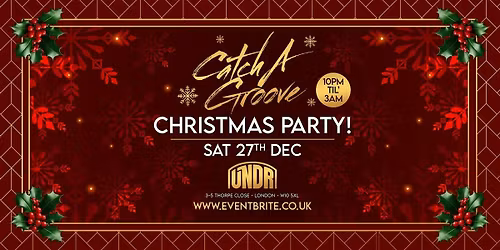 Catch A Groove - Christmas Party