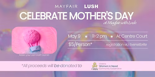 LUSH Mother's Day Bath Bomb Pressing