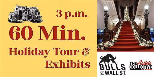 60-min. Holiday Tour: 3\u20134pm (Nov.28, 2025 \u2013 Jan.18, 2026)