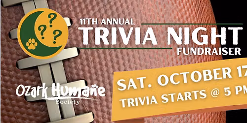 OHS 11th Annual Trivia Night Fundraiser