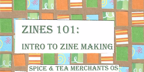 Workshop: ZINES 101