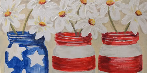 Acrylic Paint Party at Broadmoor Senior Center