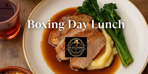 Boxing Day Devon Table Lunch at The Old Foundry