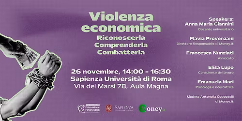 Violenza Economica. Riconoscerla. Comprenderla. Combatterla.