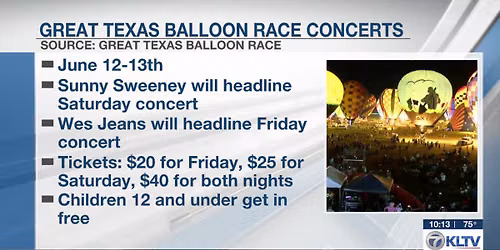 Great Texas Balloon Race - Friday