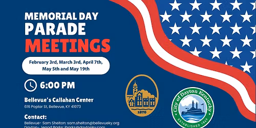 Bellevue-Dayton Memorial Day Parade Meetings