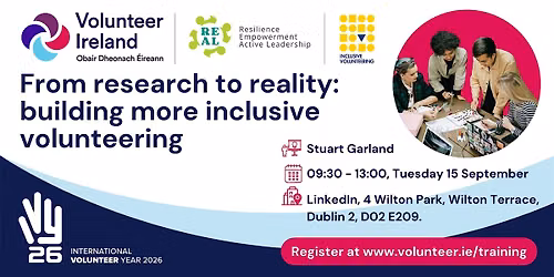 From research to reality: building more inclusive volunteering