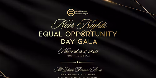 Equal Opportunity Gala: Noir Nights
