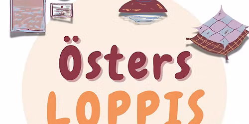 Loppis p\u00e5 \u00d6ster i \u00d6rebro 30 maj 2026