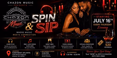 Spin & Sip