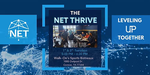 The NET Thrive Team Networking Kickoff