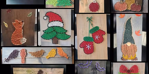 String Art with Lisa at Black River Farms Bethlehem