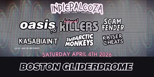 Oasis Tribute Band - Boston Gliderdrome - 4th April 2026