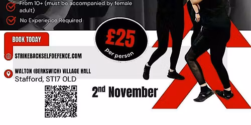 Female Only Self Defence Level 1 Workshop