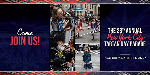 2026 NYC Tartan Day Parade