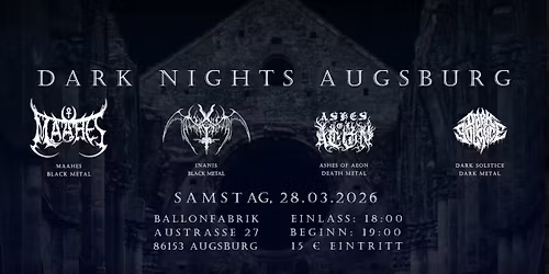 DARK NIGHTS AUGSBURG