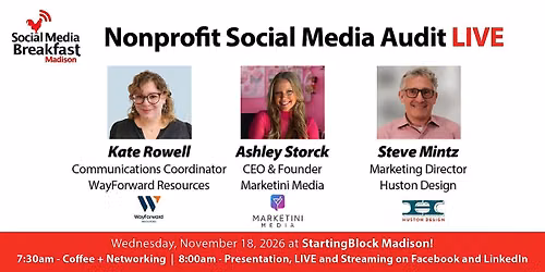 Nonprofit Social Media Audit LIVE