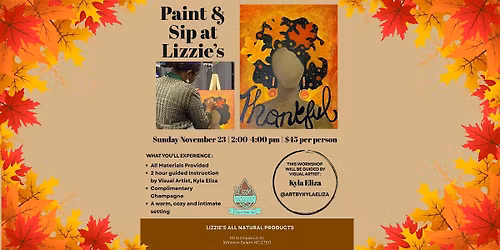 Paint & Sip at Lizzie\u2019s