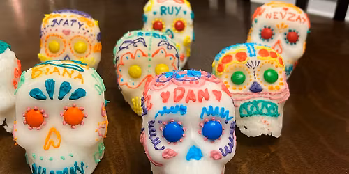 Traditional Sugar Skulls Decorating