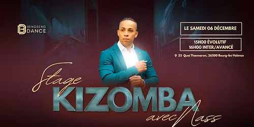 Kizomba Experience avec NAS \u2013 Niveau \u00c9volutif \u00e0 Avanc\u00e9