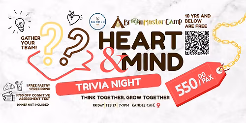 Heart and Mind: TRIVIA NIGHT