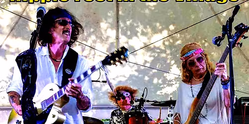 Magic Bus at Hippie Fest in the Village