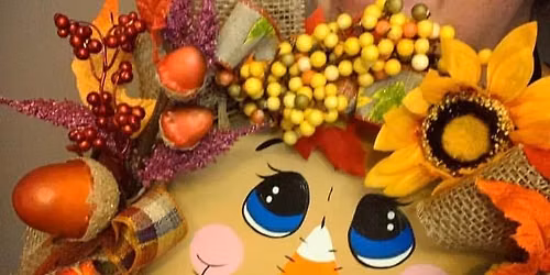 Scarecrow Wreath Making Class- At Dory's Cafe\u2022Grill\u2022Shop