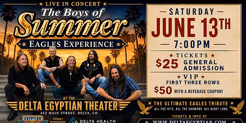 The Boys of Summer: Music of the Eagles