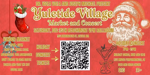 Yuletide Village : Market and Concert!
