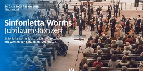 Sinfonietta Worms - Jubil\u00e4umskonzert