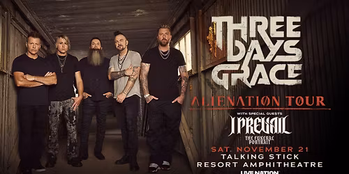 Three Days Grace - Alienation Tour