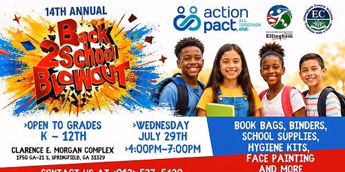 14th Annual Back-2-School Blowout!