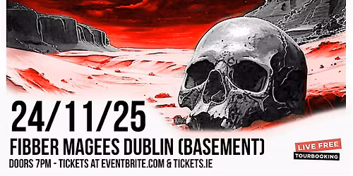 Narcotic Wasteland (Ex Nile) at Fibber Magees Dublin (Basement) 24\/11\/25