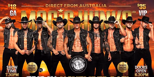 Nov 20th: Easton, PA - MAGIC HUNKS AUSTRALIAN TAKEOVER at Seven Sirens