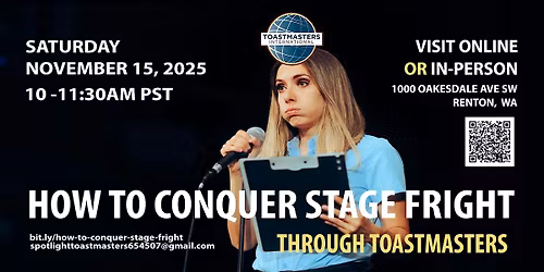 How to Conquer Stage Fright