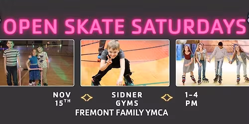 Open Roller Skating Saturday (Held in the Large Gym)
