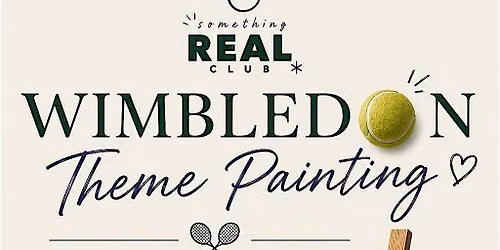 Paint Wimbledon: Tennis, Strawberries & Summer