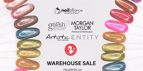 Nail Alliance Warehouse Sale \u2014 Gelish, Morgan Taylor & more!