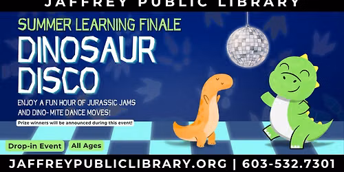 Summer Learning Finale: Dinosaur Disco