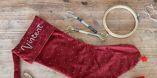 Christmas Workshop - Personalised Stocking